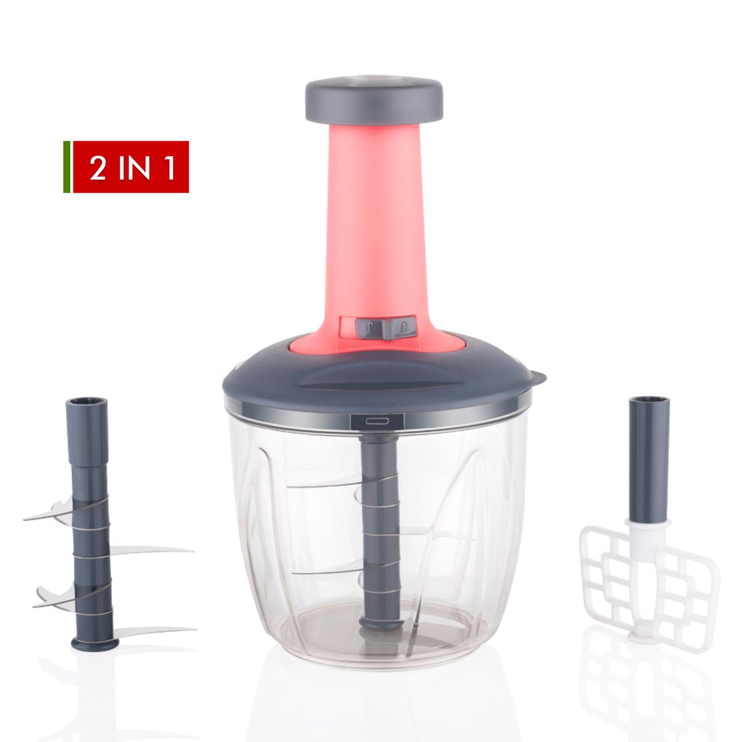 Choply Manual Push Chopper (1100 ML)